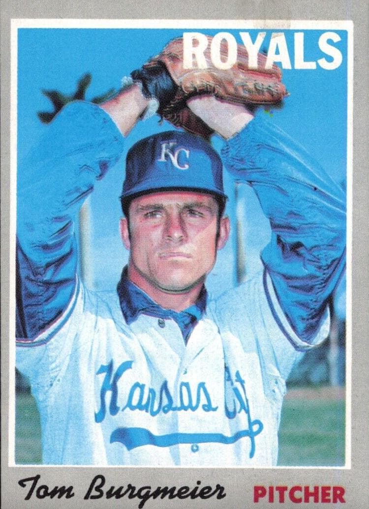 Tom Burgmeier 1970 topps Topps