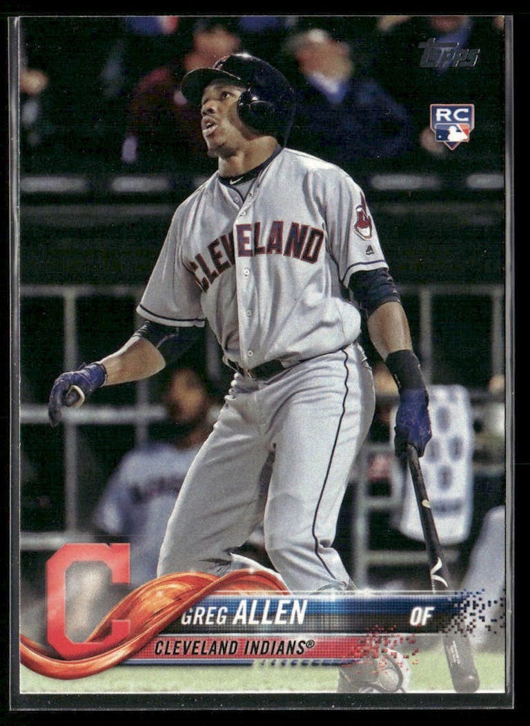 Greg Allen 2018 topps Topps