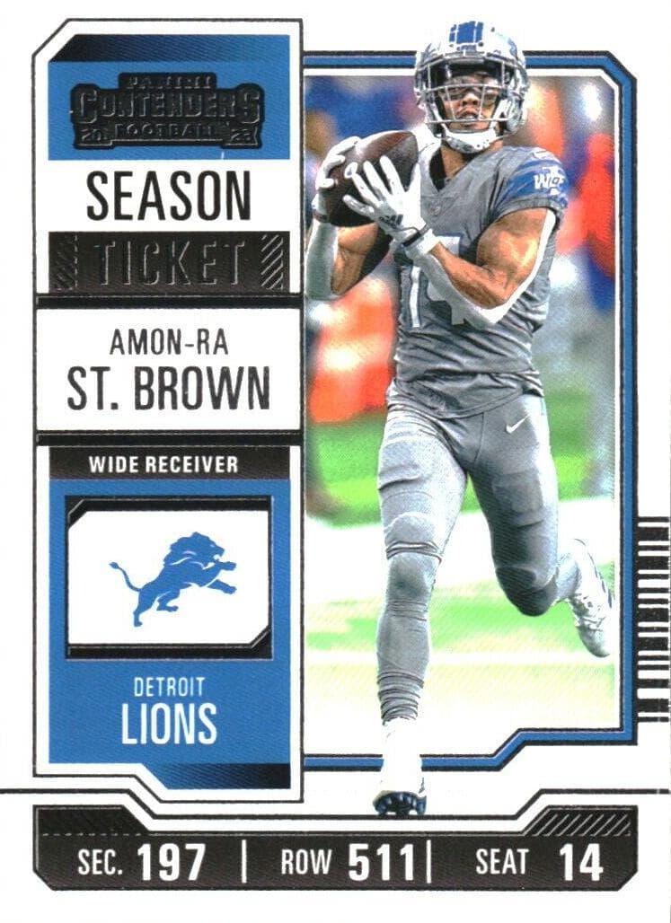 Amon-Ra St. Brown 2023 panini Panini Contenders