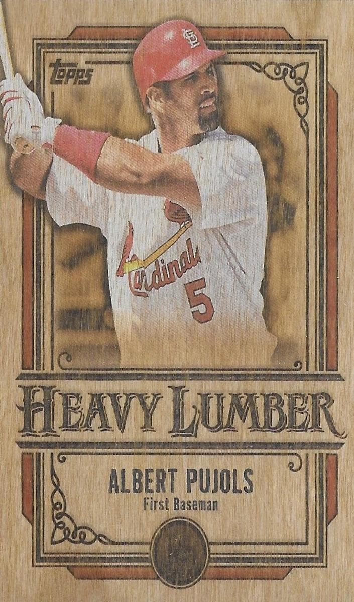 Albert Pujols 2025 topps Topps Update