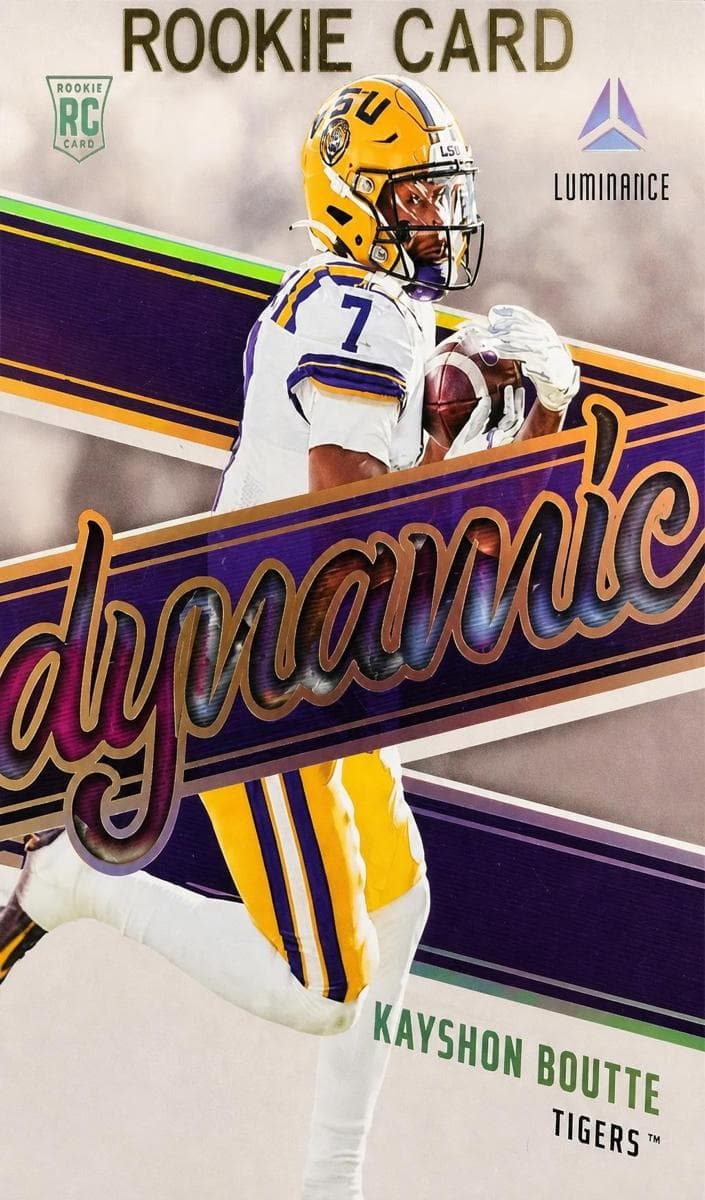 Kayshon Boutte 2023 panini Luminance Dynamic Rookies