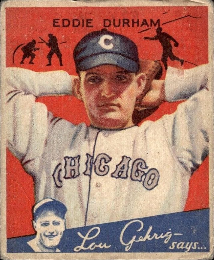 Eddie Durham 1934 unknown Goudey