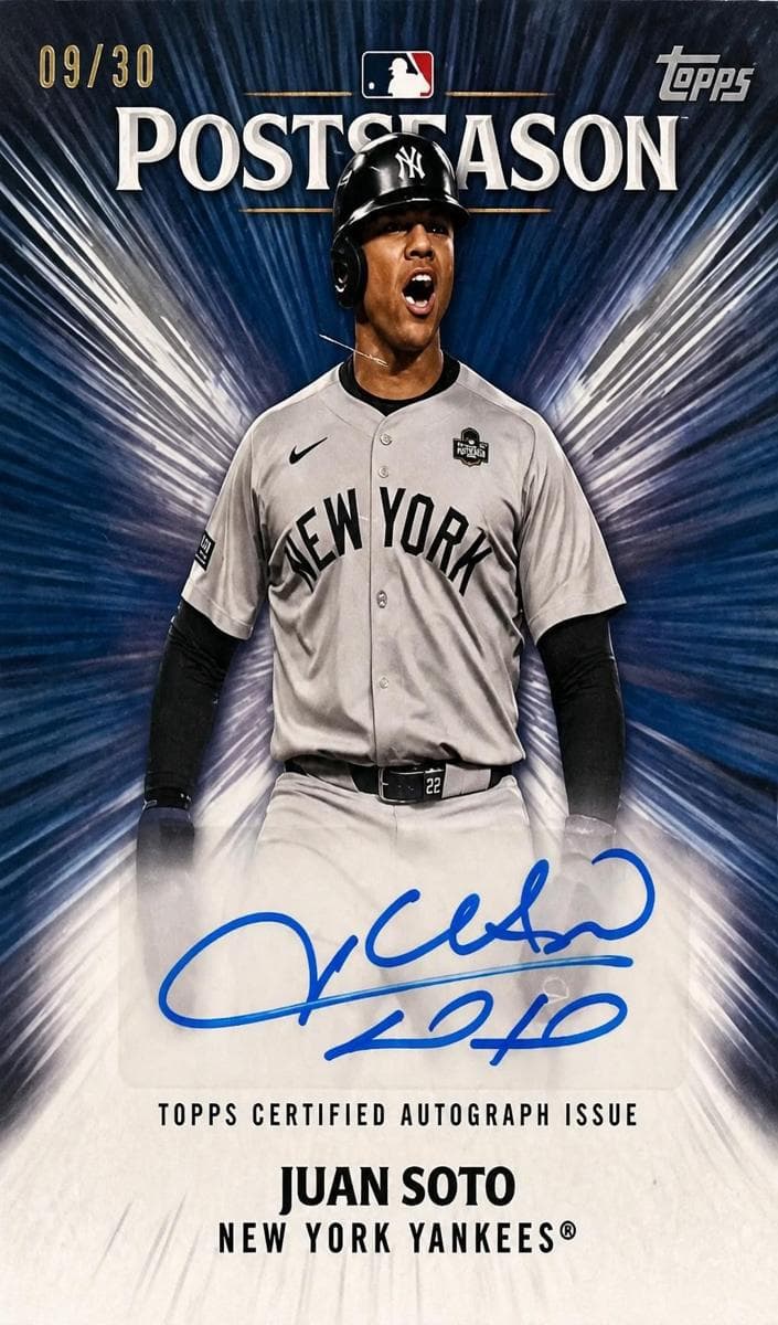 Juan Soto 2025 topps Topps