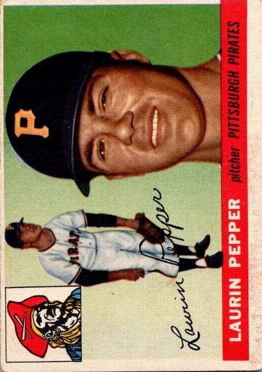 Laurin Pepper 1955 topps Topps