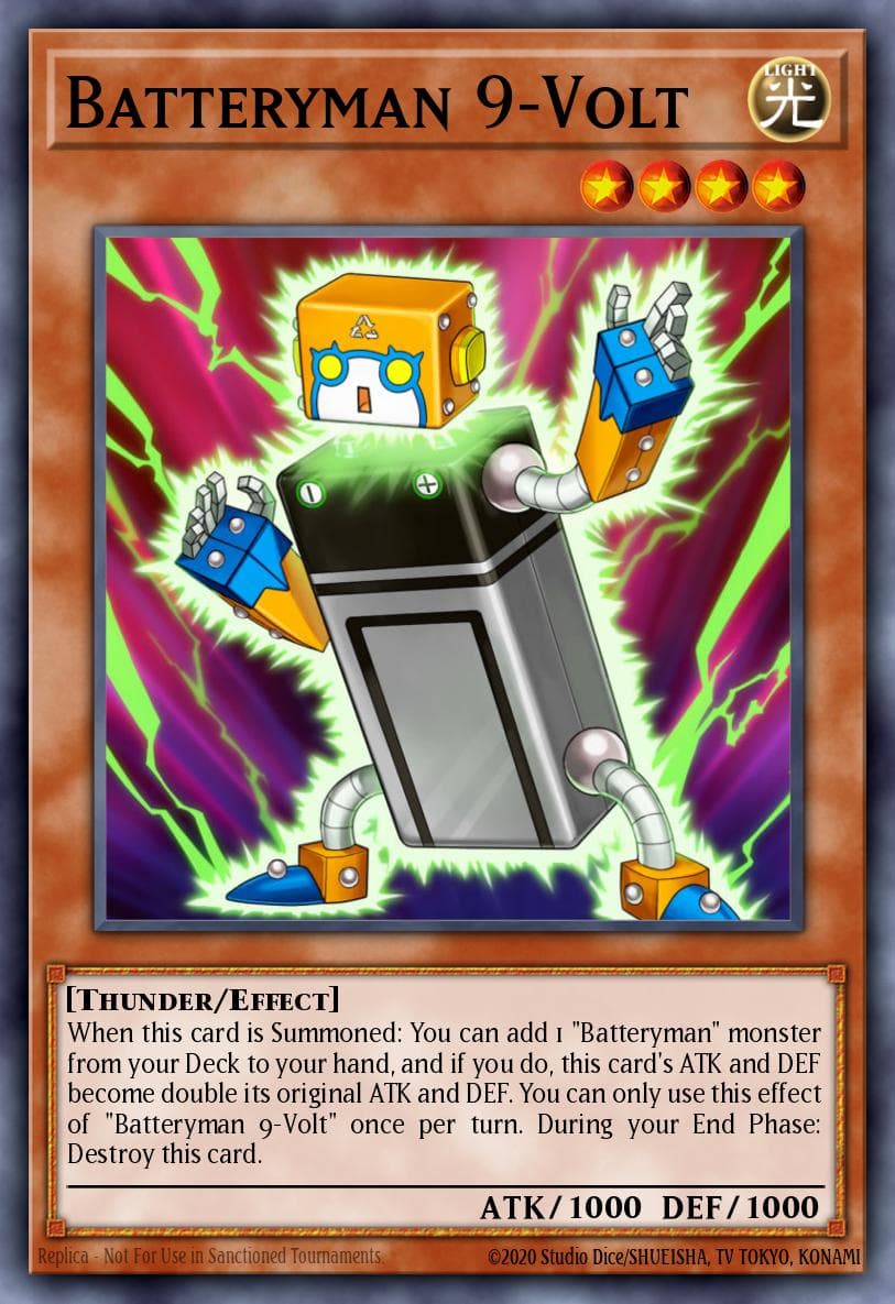 Batteryman 9-Volt 2014 Yu-Gi-Oh!