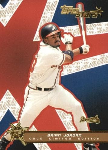 Brian Jordan 2001 topps Topps Stars