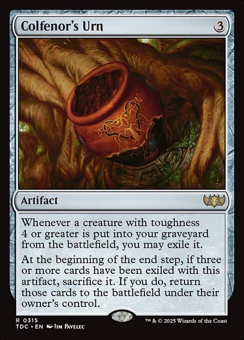 Colfenor's Urn 2025 Magic: The Gathering Tarkir: Dragonstorm Commander