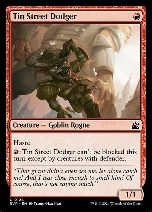 Tin Street Dodger 2024 Magic: The Gathering Ravnica Remastered