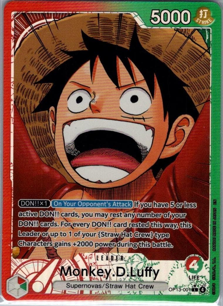 Monkey.D.Luffy #OP13-001
