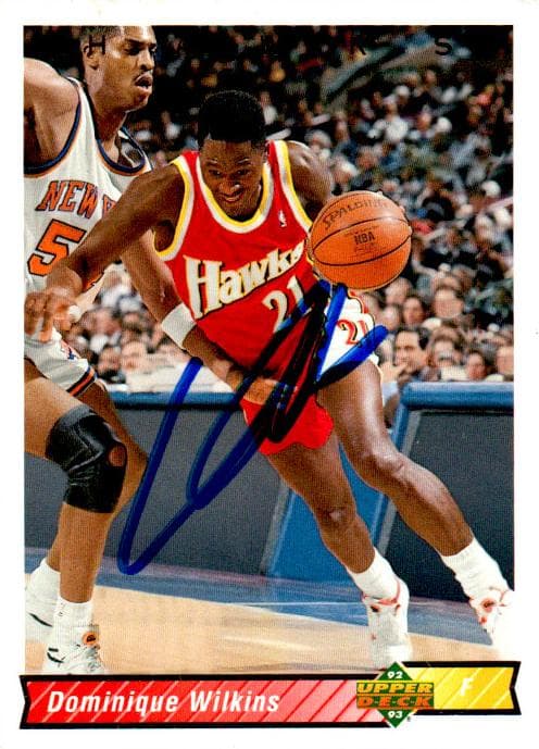 Dominique Wilkins 1992 upper-deck Upper Deck