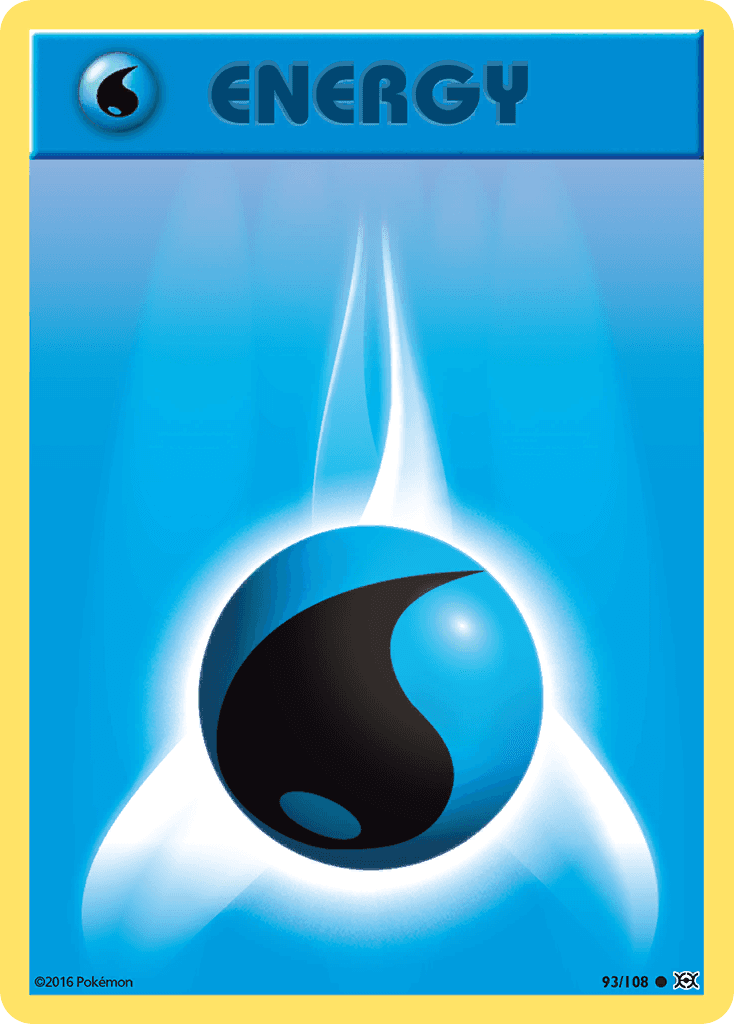 Water Energy 2016 Pokemon