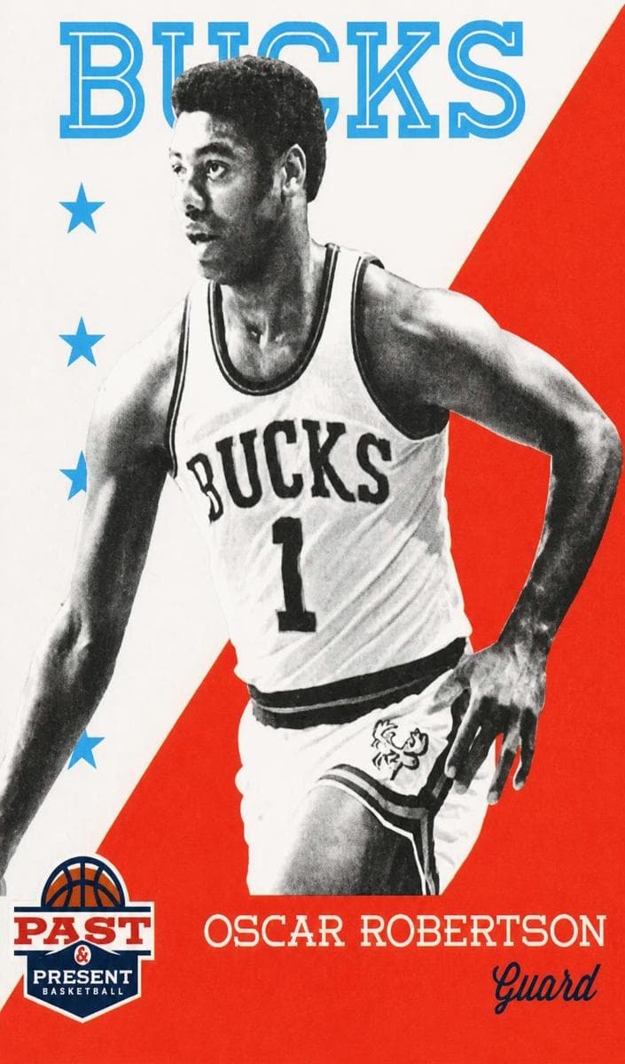 Oscar Robertson 2011 panini Past & Present