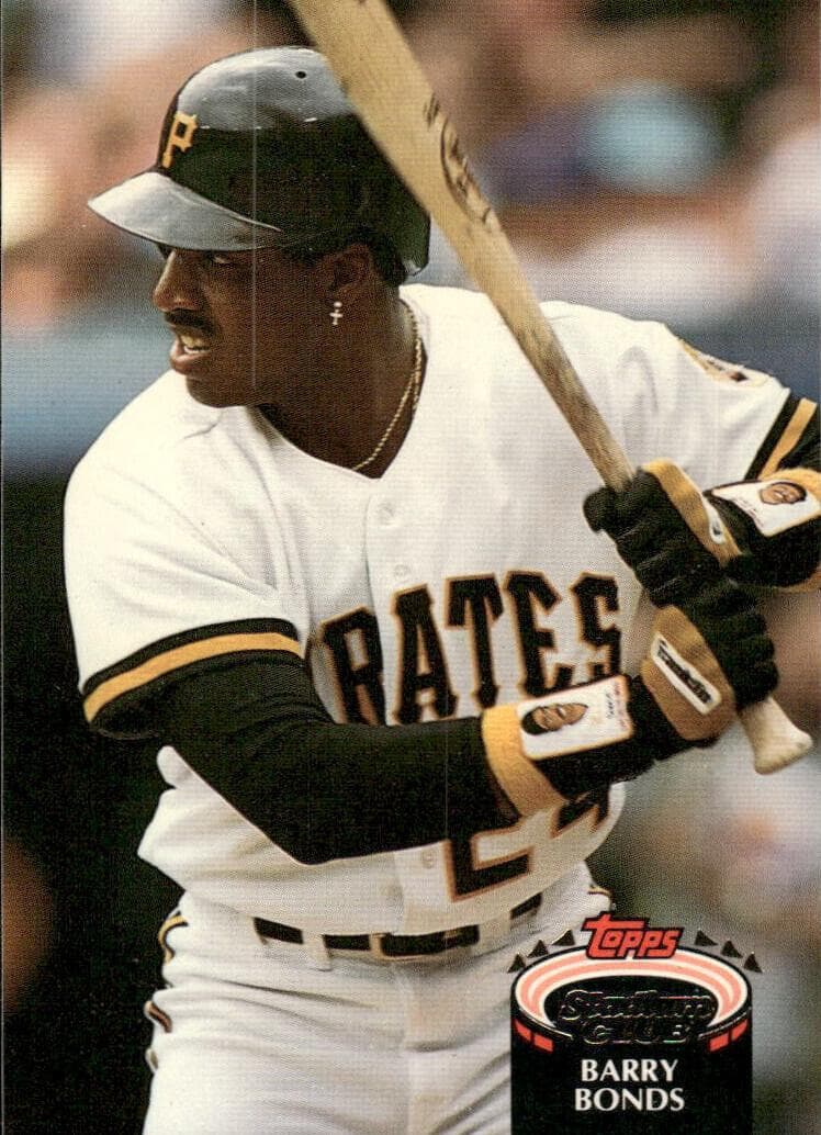 Barry Bonds 1992 unknown Stadium Club