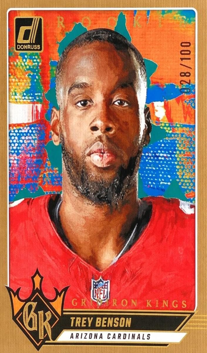 Trey Benson 2024 panini Donruss