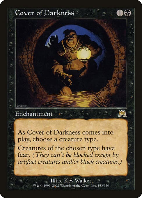 Cover of Darkness 2002 Magic: The Gathering