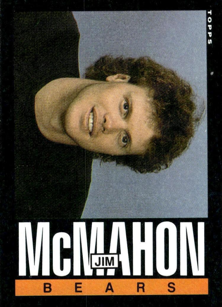 Jim McMahon 1985 topps Topps