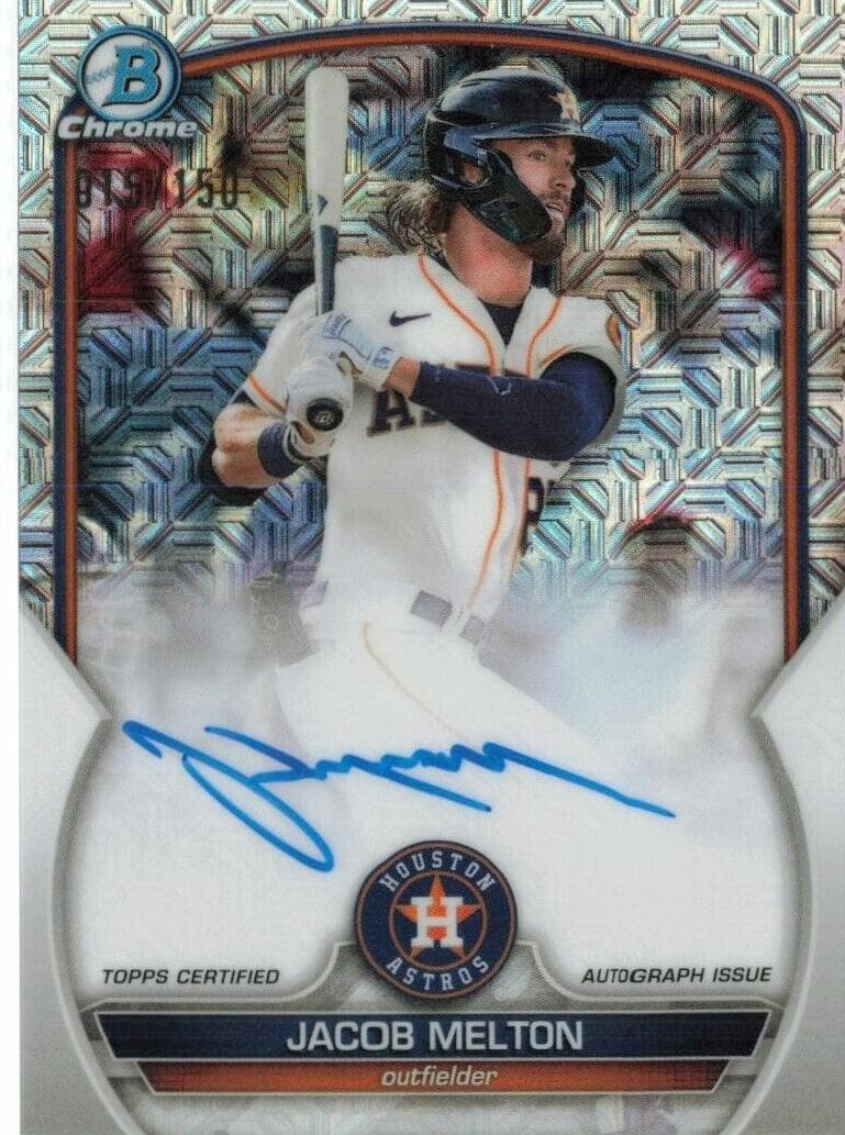 Jacob Melton 2023 bowman Bowman Chrome