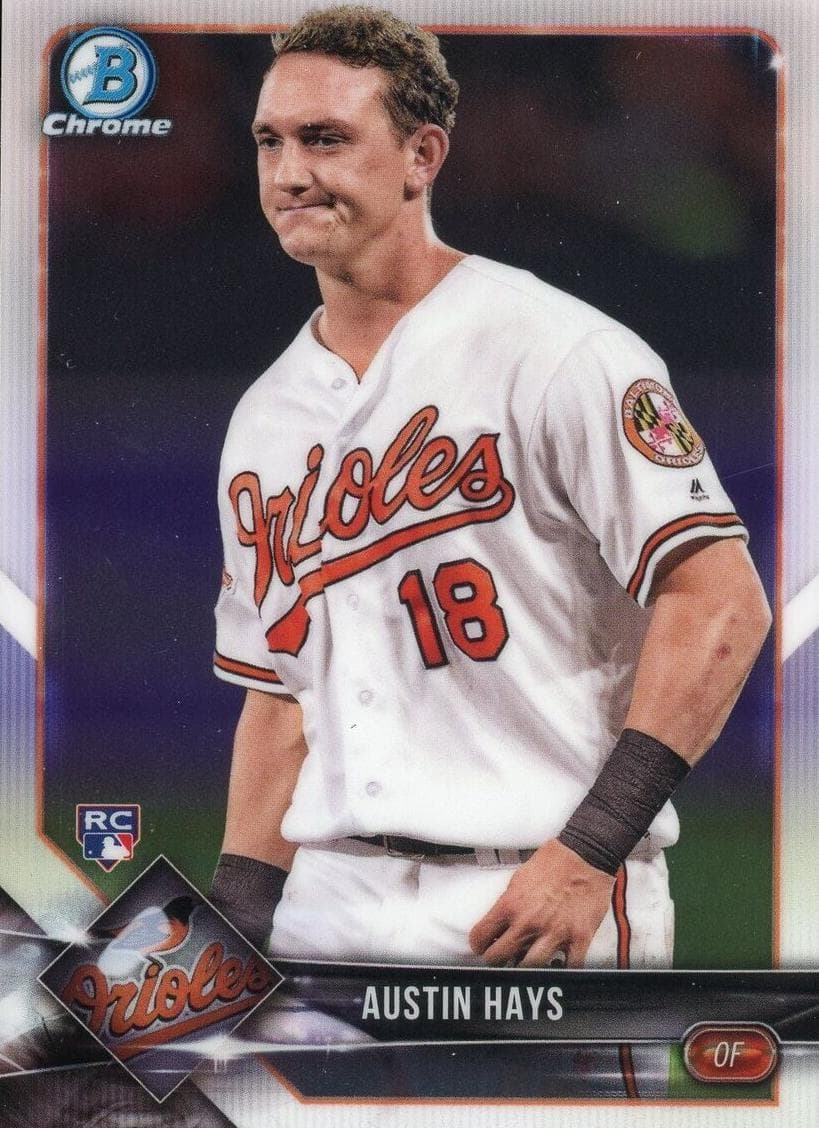Austin Hays 2018 bowman Bowman Chrome