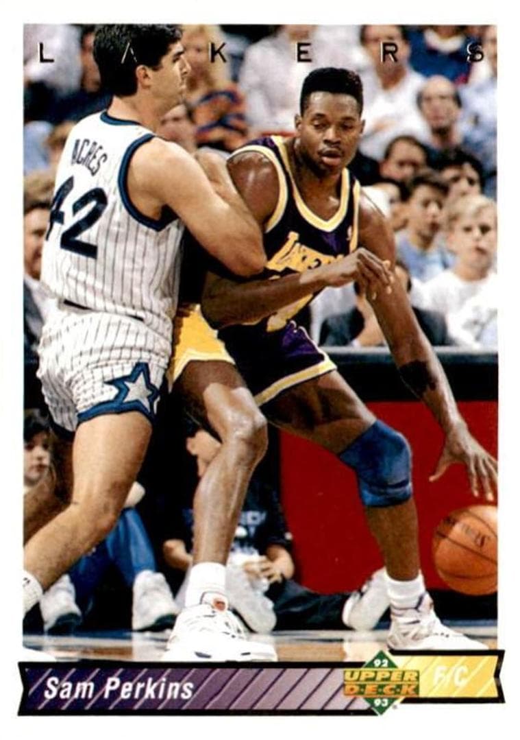 Sam Perkins 1992 upper-deck Upper Deck