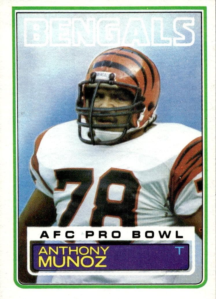 Anthony Munoz 1983 topps Topps