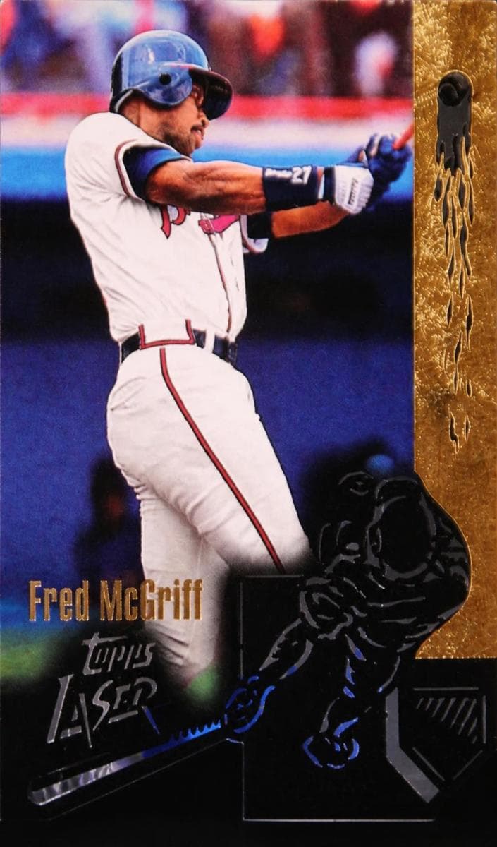 Fred McGriff 1996 topps Laser