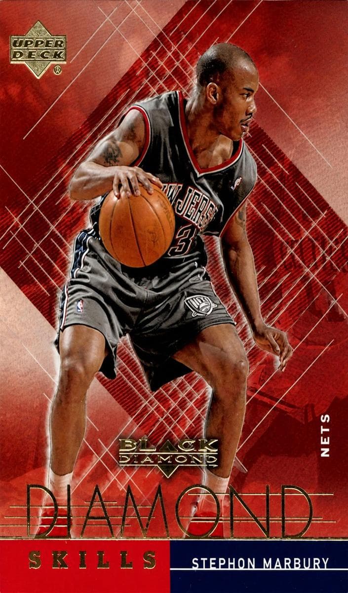 Stephon Marbury 1999 upper-deck Black Diamond