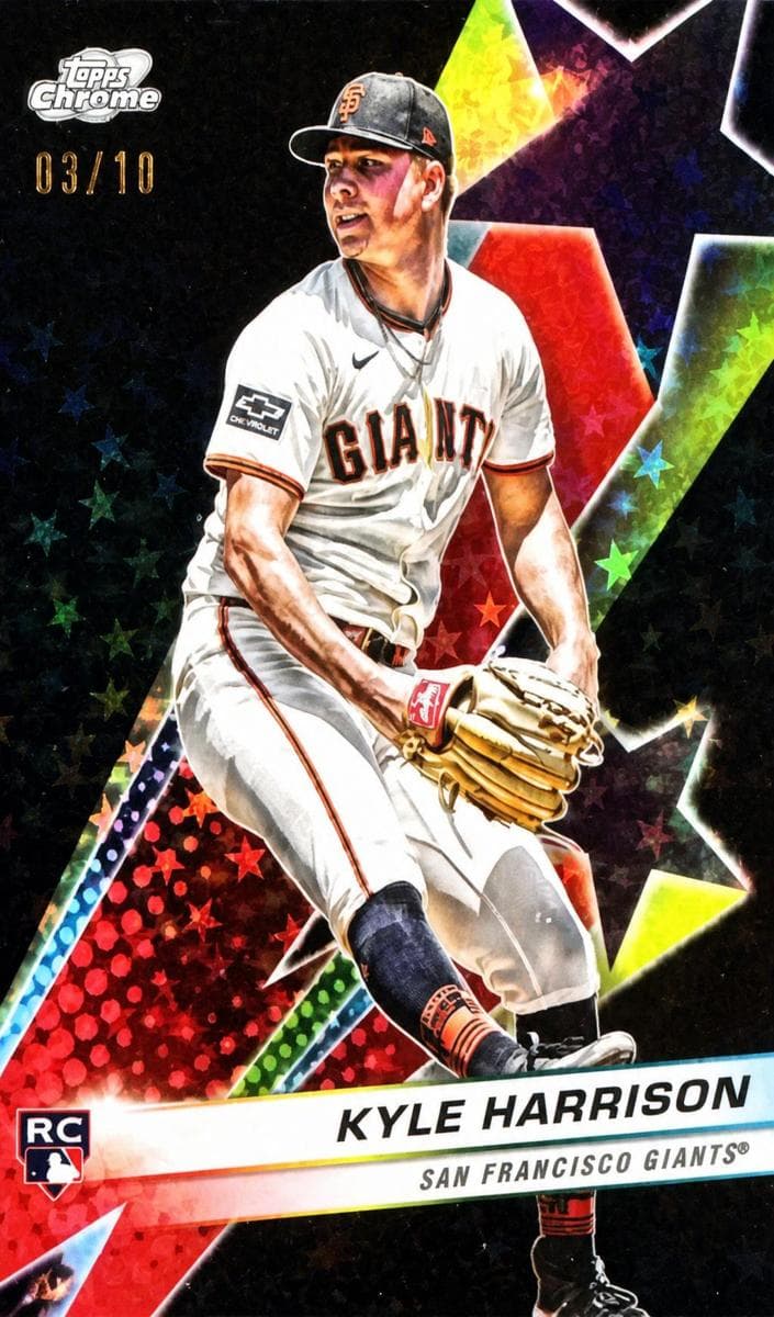 Kyle Harrison 2024 topps Topps Cosmic Chrome