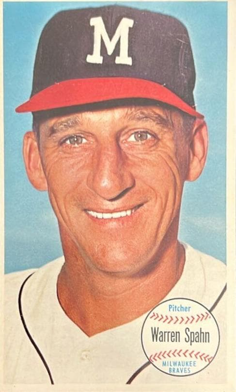 Warren Spahn 1964 topps Topps Giant-Size All-Stars