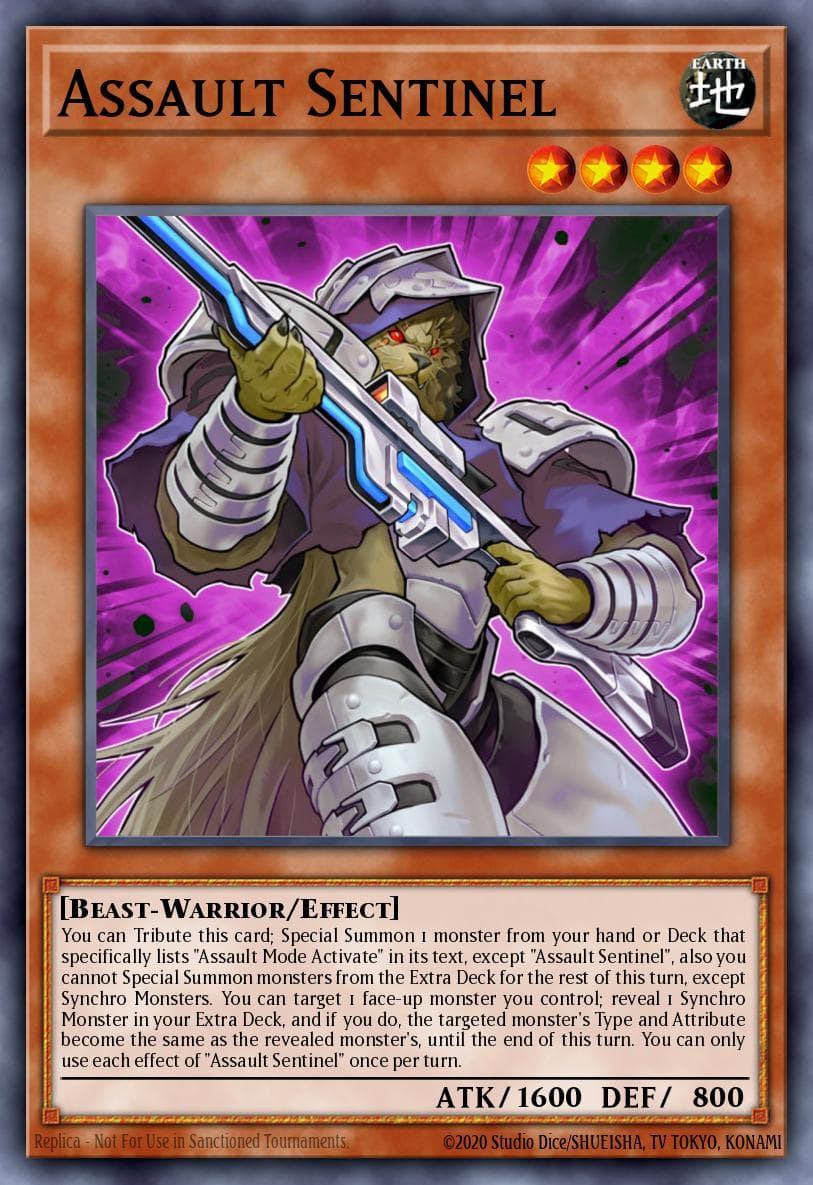 Assault Sentinel 2019 Yu-Gi-Oh!
