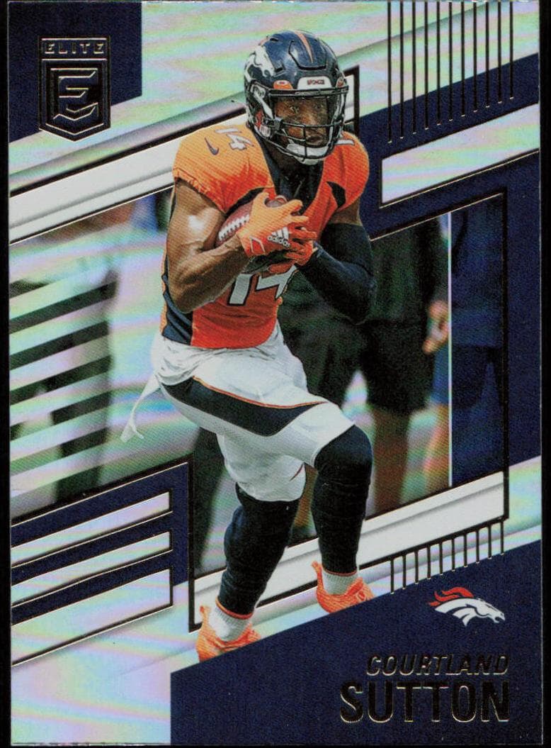 Courtland Sutton 2022 panini Donruss Elite