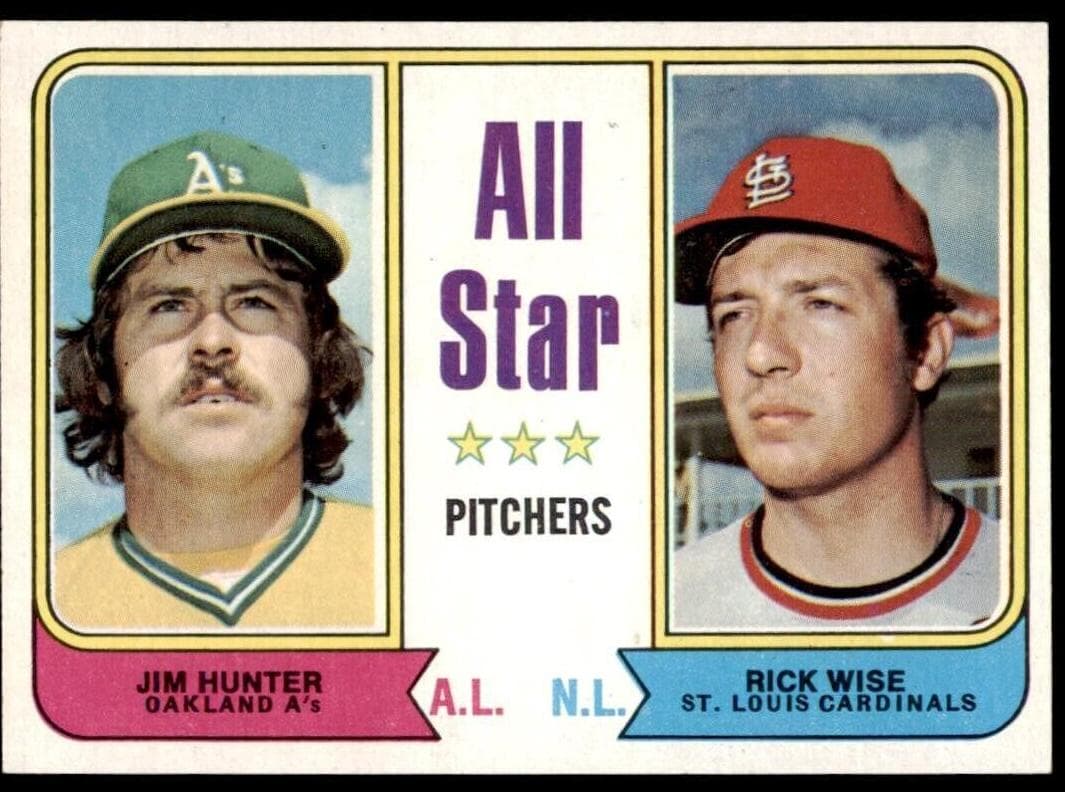 All-Star Pitchers (Jim Hunter / Rick Wise) #339