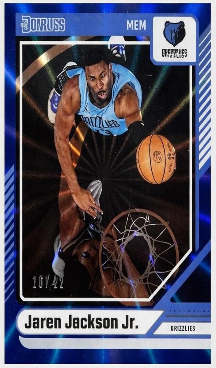 Jaren Jackson Jr. 2024 panini Donruss