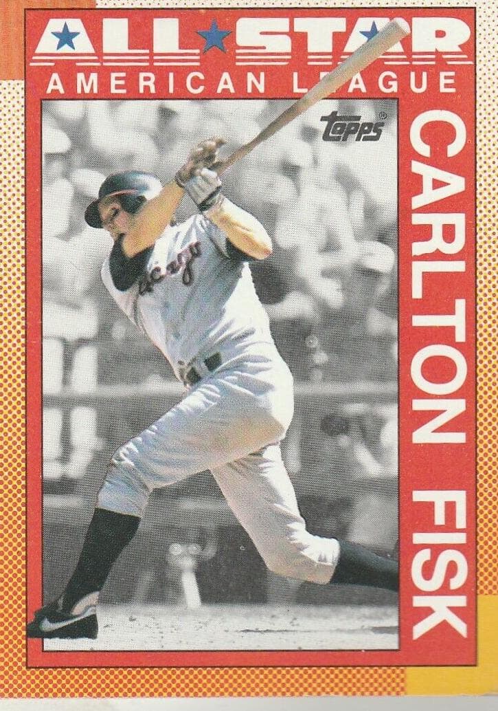 Carlton Fisk 1990 topps Topps