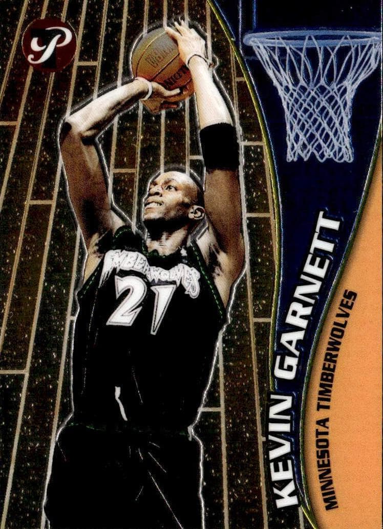 Kevin Garnett 2001 topps Pristine