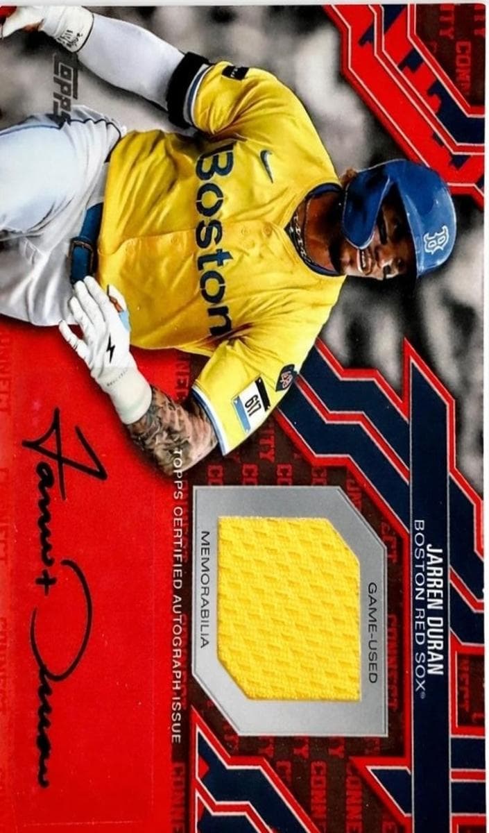 Jarren Duran 2025 topps Topps