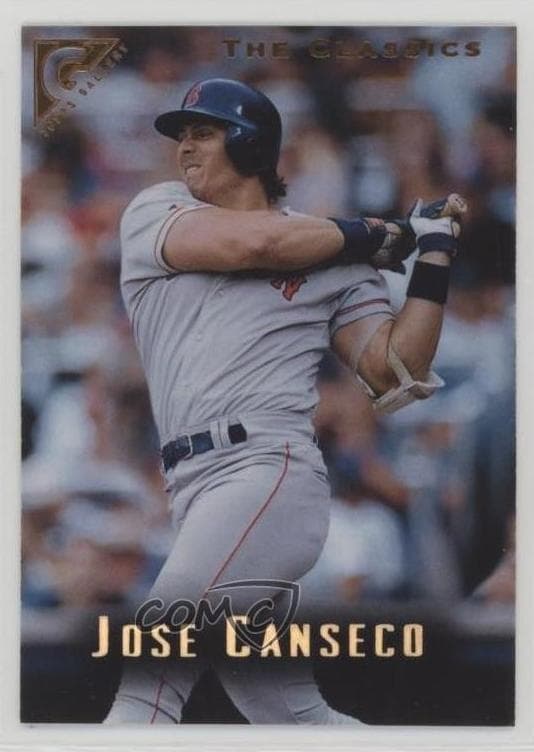 Jose Canseco 1996 topps Topps Gallery