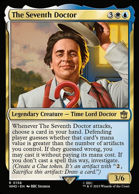 The Seventh Doctor 2023 Magic: The Gathering Doctor Who
