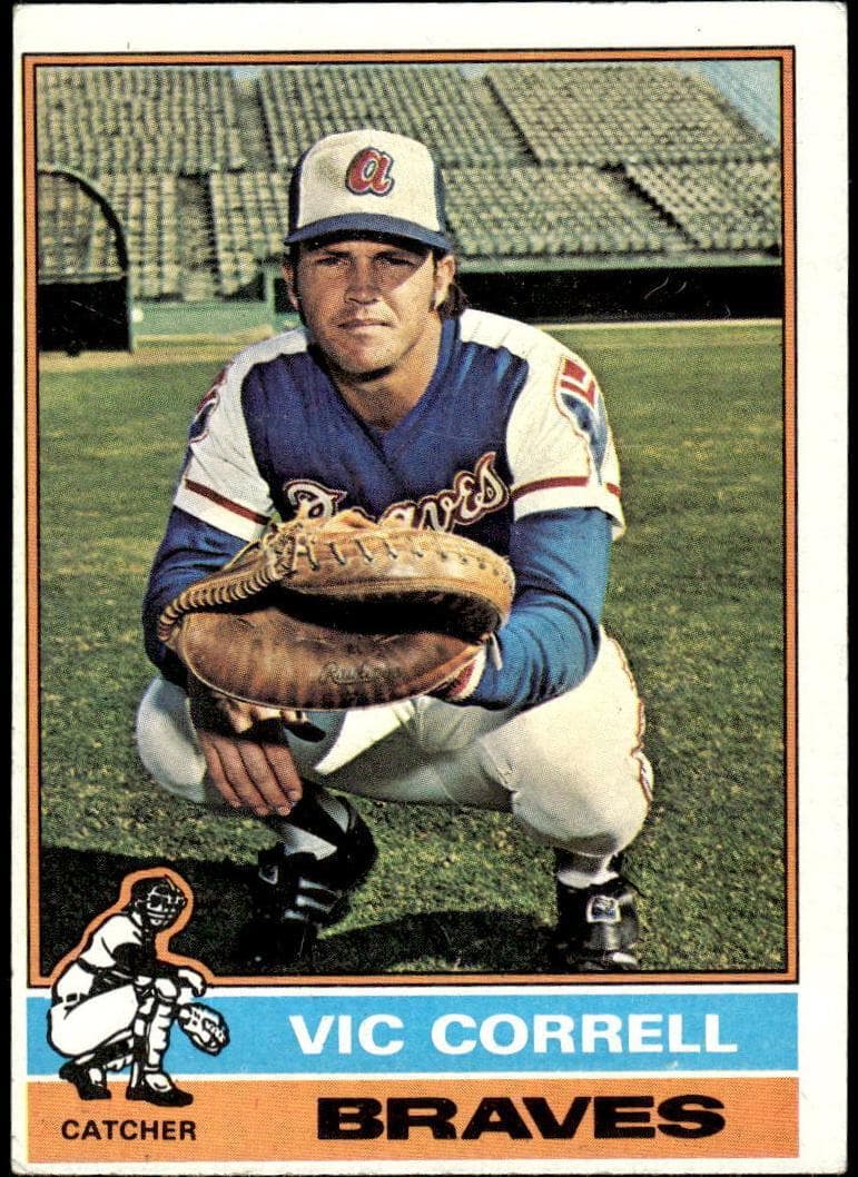 Vic Correll 1976 topps Topps