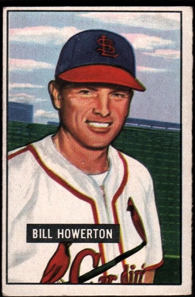 Bill Howerton 1951 bowman Bowman