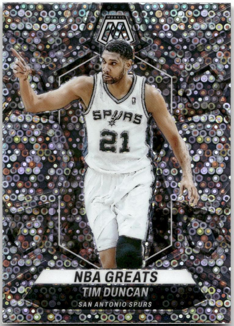Tim Duncan 2023 panini Panini Mosaic