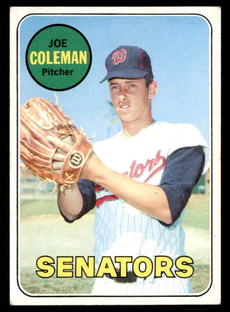 Joe Coleman 1969 topps Topps