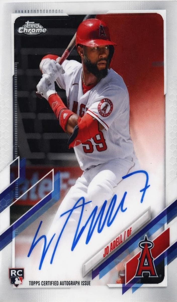 Jo Adell 2021 topps Topps Chrome