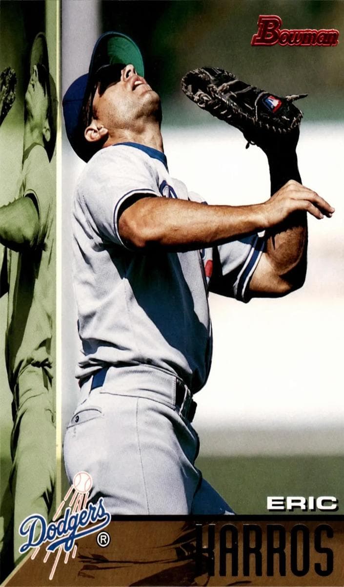 Eric Karros 1995 bowman Bowman