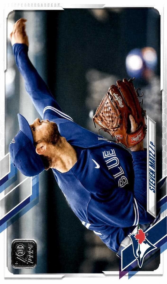Steven Matz 2021 topps Topps Update