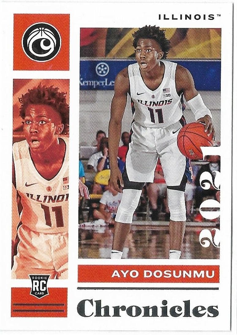 Ayo Dosunmu 2021 panini Panini Chronicles Draft Picks