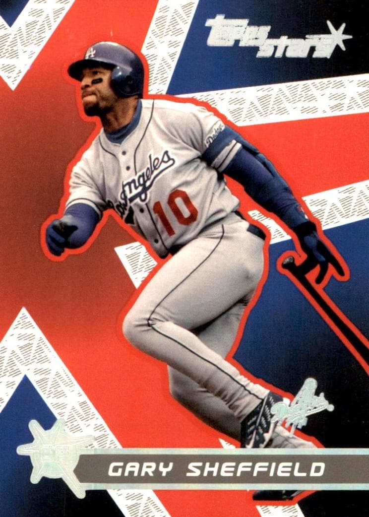Gary Sheffield 2001 topps Topps Stars