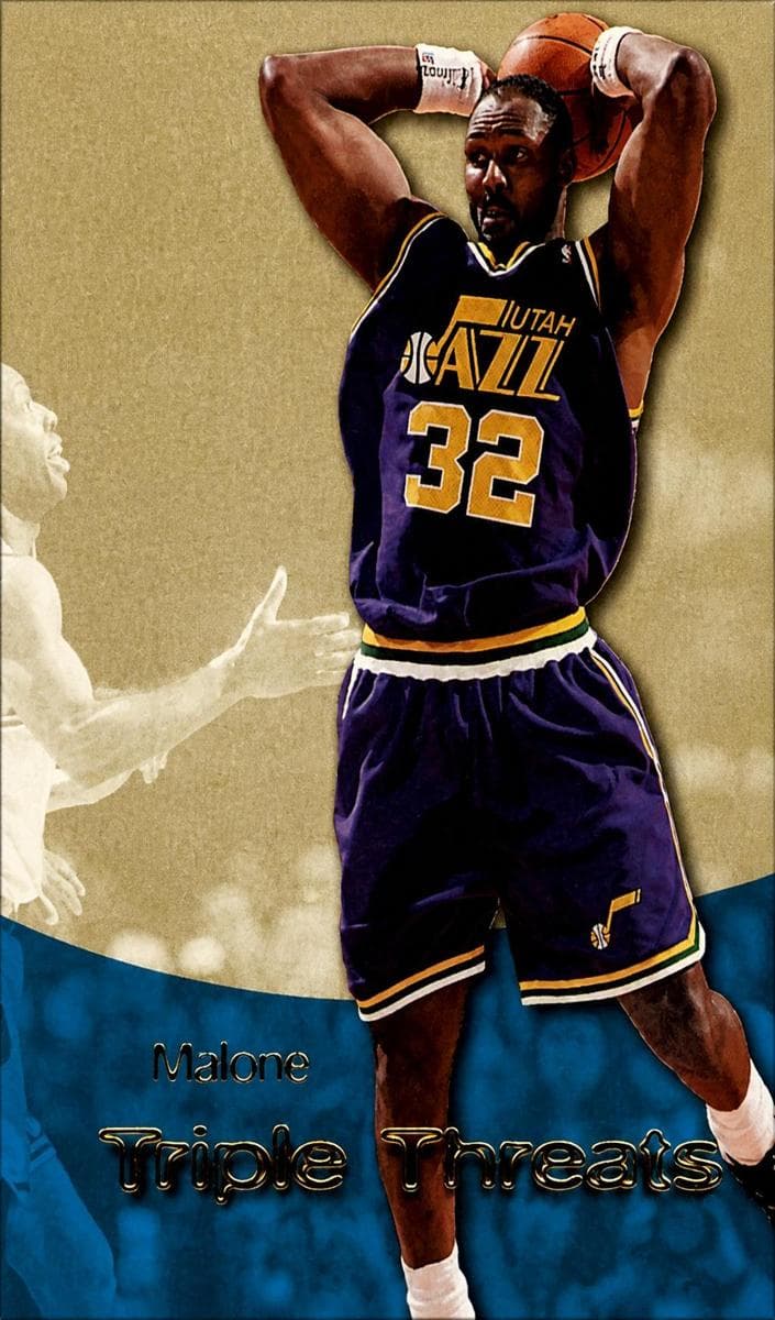 Karl Malone 1996 fleer SkyBox Premium