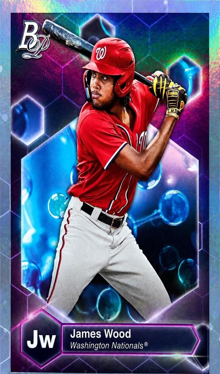 James Wood 2022 bowman Bowman Platinum
