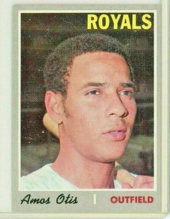 Amos Otis 1970 topps Topps