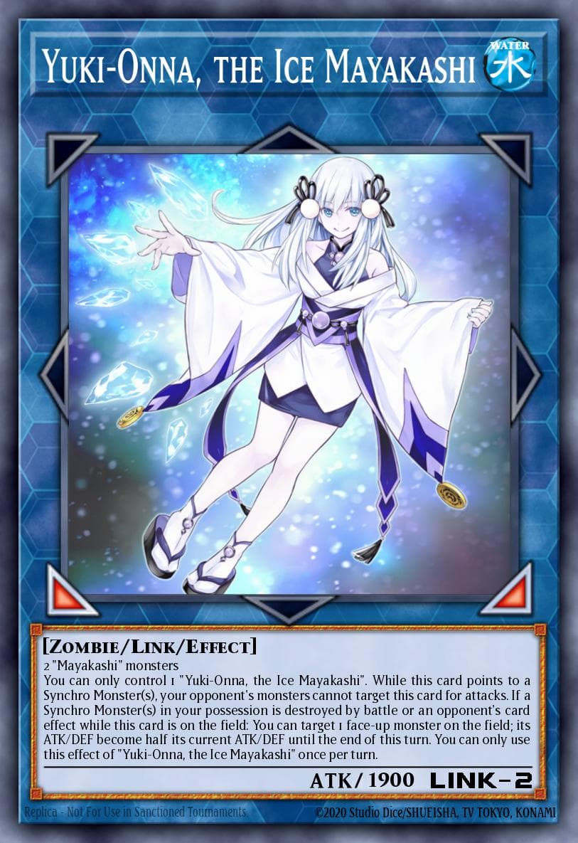 Yuki-Onna, the Ice Mayakashi #HISU-EN037